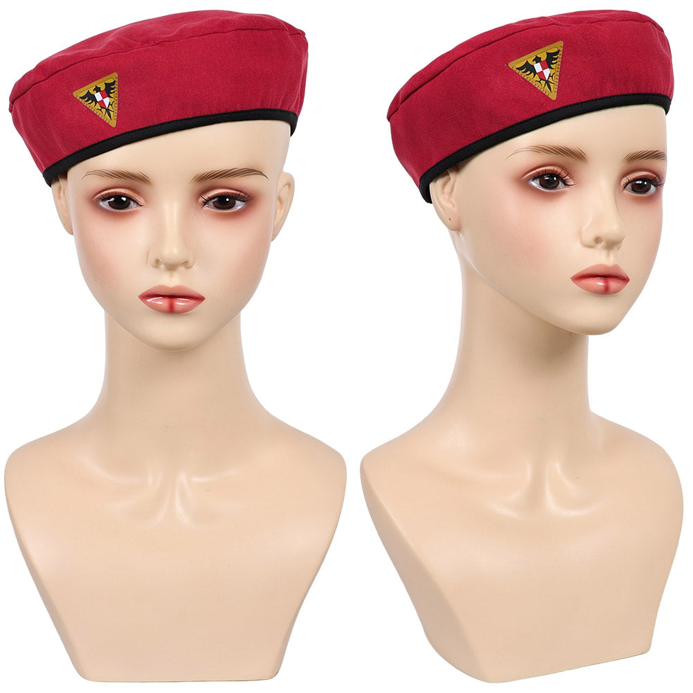 Overwatch 2 x Street Fighter 6 Widowmaker Peau de Cammy White Chapeau Cosplay Accessoire