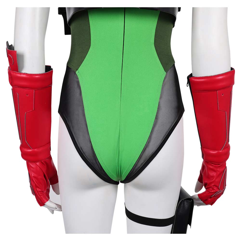 Overwatch 2 x Street Fighter 6 Widowmaker Tenue Verte de Cammy White Peau Coslay Costume