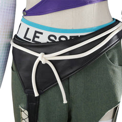 Overwatch Ashe Idole Tenue de Gilet Violet Cosplay Costume Ver.2