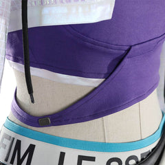 Overwatch Ashe Idole Tenue de Gilet Violet Cosplay Costume Ver.2