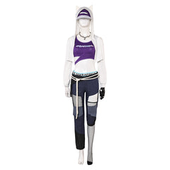 Overwatch Ashe Tenue de Gilet Violet Cosplay Costume