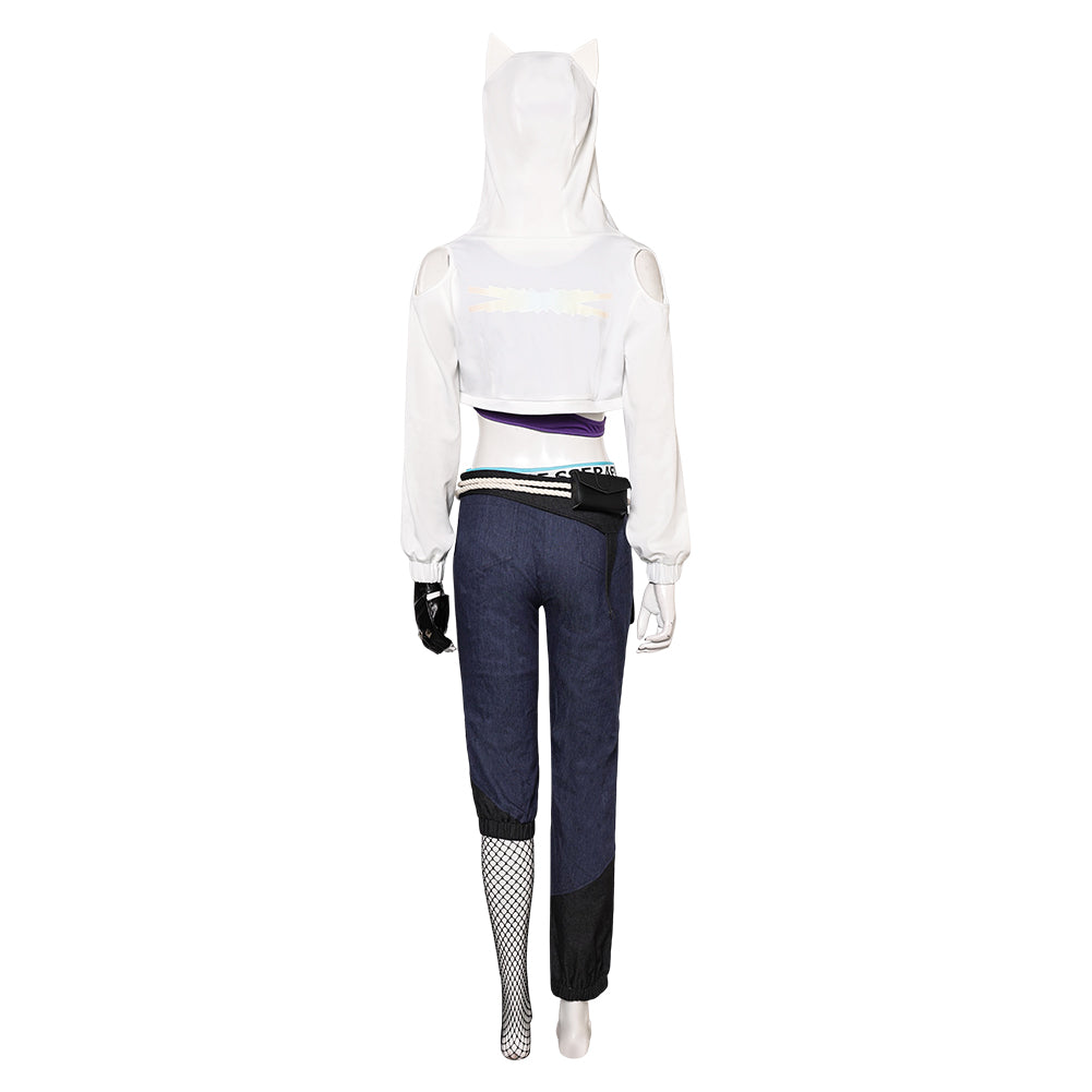Overwatch Ashe Tenue de Gilet Violet Cosplay Costume