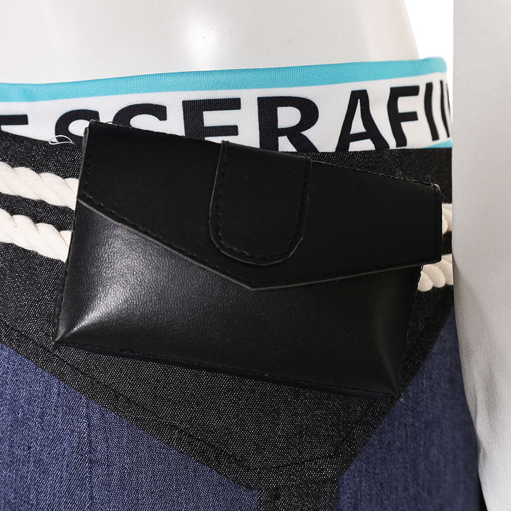 Overwatch Ashe Tenue de Gilet Violet Cosplay Costume