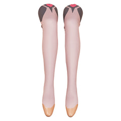 Overwatch D.VA Robe Rose et Noire Cosplay Costume