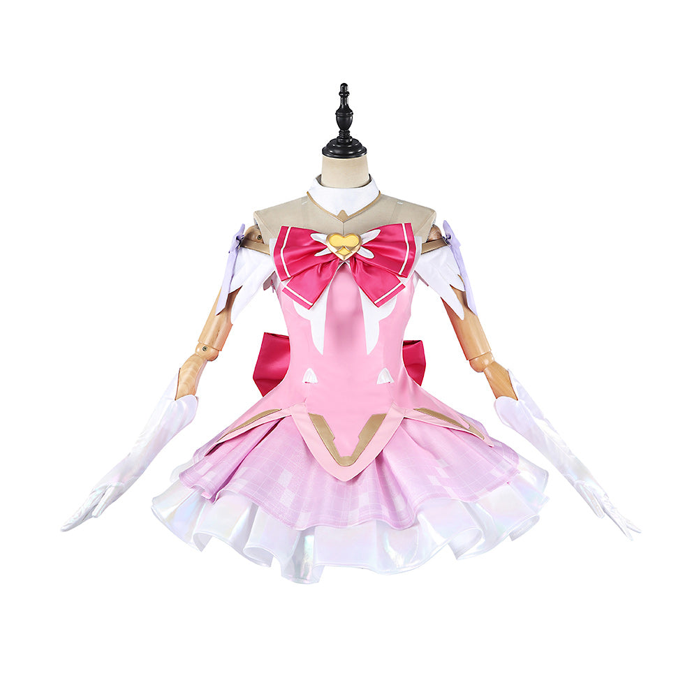 Overwatch Juno Heart of Hope Tenue Rose Cosplay Costume
