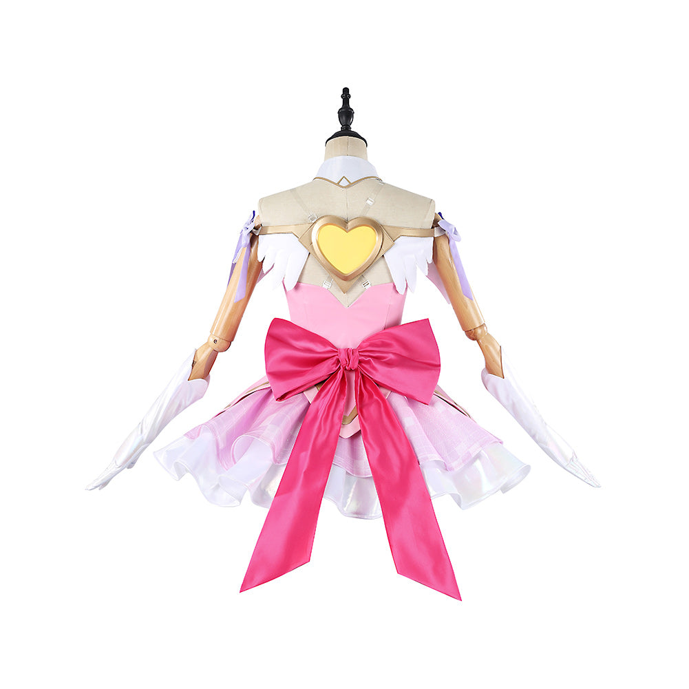 Overwatch Juno Heart of Hope Tenue Rose Cosplay Costume