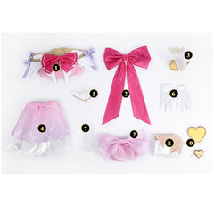 Overwatch Juno Heart of Hope Tenue Rose Cosplay Costume