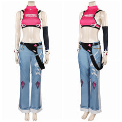 Overwatch Juno Idole Tenue de Gilet Rose Cosplay Costume