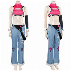 Overwatch Juno Idole Tenue de Gilet Rose Cosplay Costume
