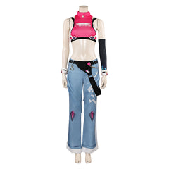 Overwatch Juno Idole Tenue de Gilet Rose Cosplay Costume