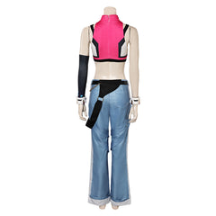 Overwatch Juno Idole Tenue de Gilet Rose Cosplay Costume