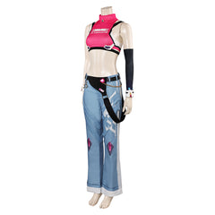 Overwatch Juno Idole Tenue de Gilet Rose Cosplay Costume