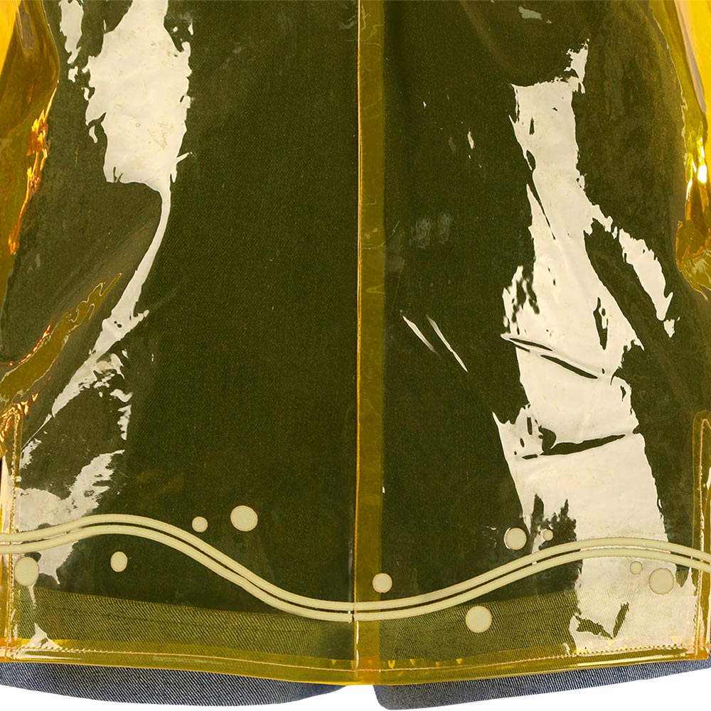 Overwatch Mei Raincoat Imperméable Tenue Jaune Cosplay Costume