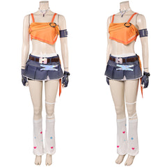 Overwatch Mercy Tenue de Gilet Orange Cosplay Costume
