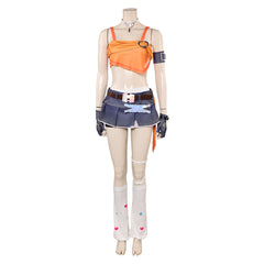 Overwatch Mercy Tenue de Gilet Orange Cosplay Costume