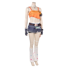 Overwatch Mercy Tenue de Gilet Orange Cosplay Costume