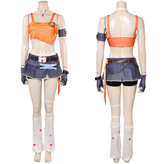 Overwatch Mercy Tenue de Gilet Orange Cosplay Costume
