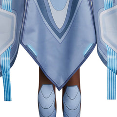 Overwatch OW Freya Tenue Bleue Cosplay Costume