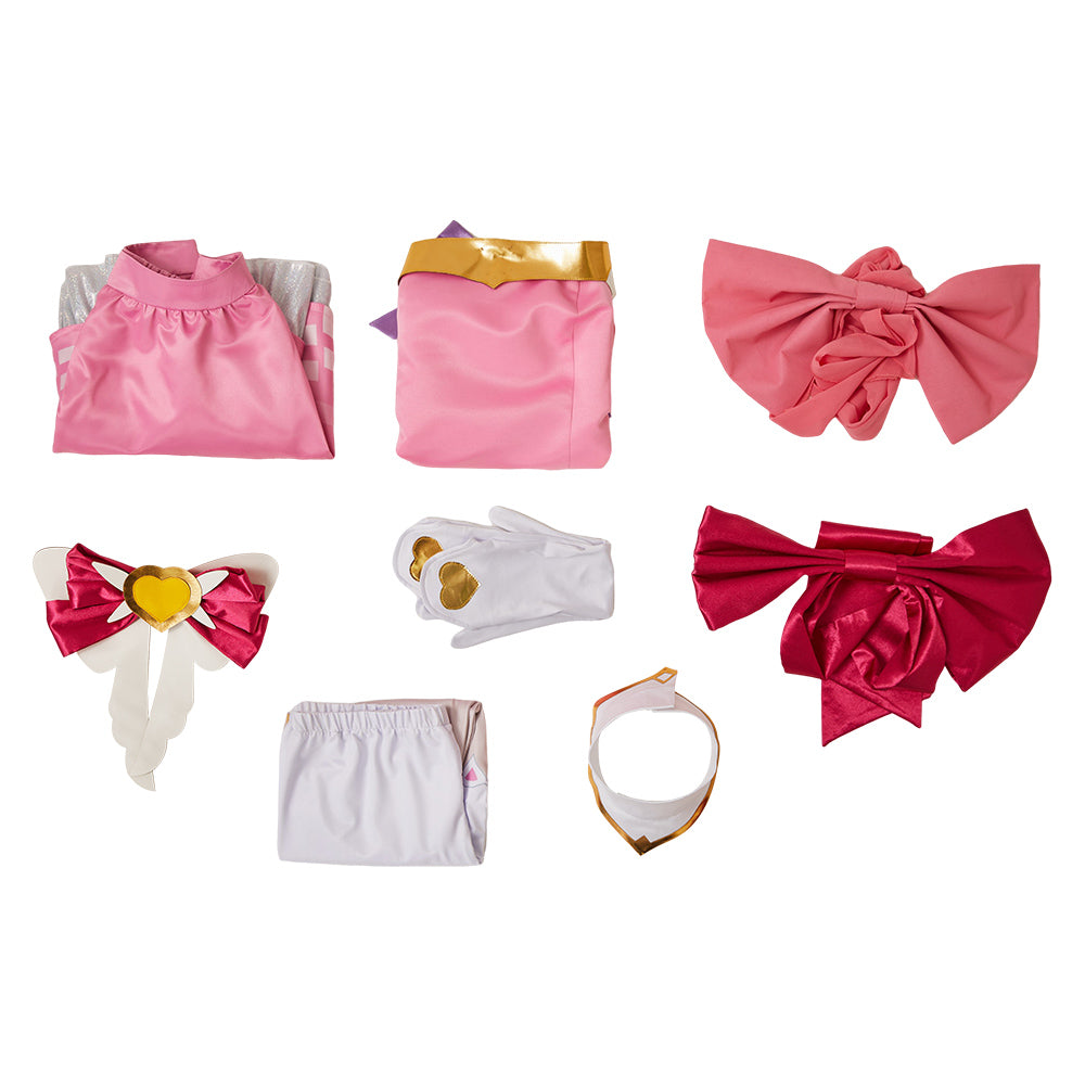 Overwatch OW Juno Tenue Rose Cosplay Costume