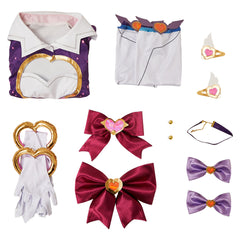 Overwatch OW Kiriko Tenue Violete Cosplay Costume