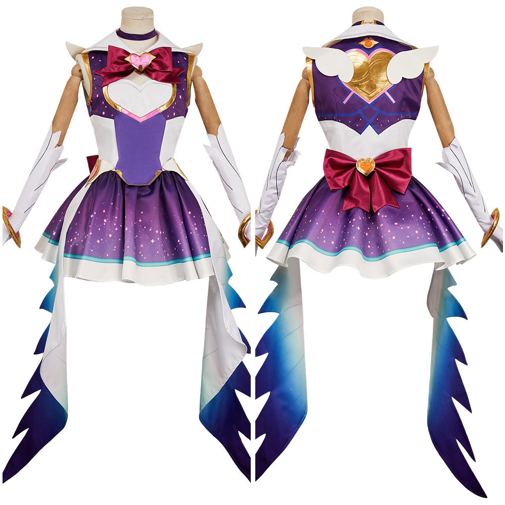 Overwatch OW Kiriko Tenue Violete Cosplay Costume