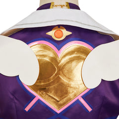 Overwatch OW Kiriko Tenue Violete Cosplay Costume