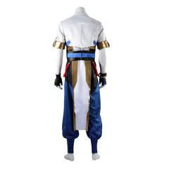 Overwatch Wuyang Ye Tenue Blanche et Bleue Cosplay Costume