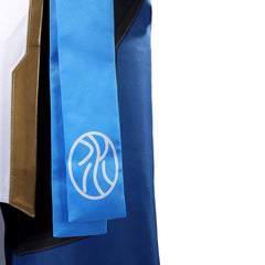 Overwatch Wuyang Ye Tenue Blanche et Bleue Cosplay Costume