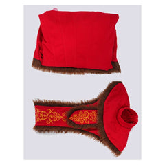 Padme Amidala Naberrie Throne Room Gown Robe Rouge Cosplay Costume