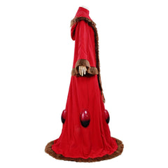 Padme Amidala Naberrie Throne Room Gown Robe Rouge Cosplay Costume