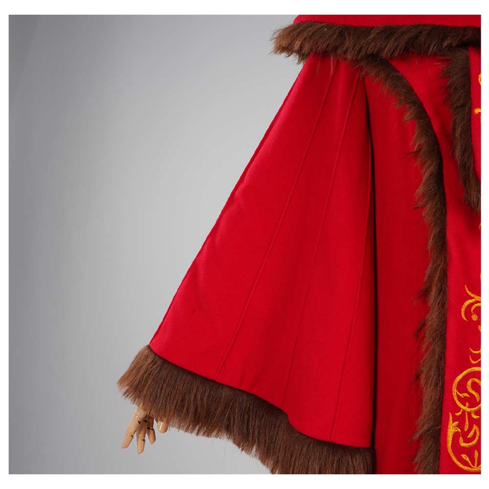 Padme Amidala Naberrie Throne Room Gown Robe Rouge Cosplay Costume