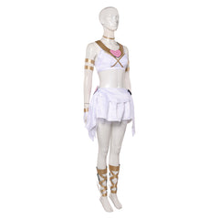 Panty & Stocking Panty Tenue de Combat Blanche Cosplay Costume
