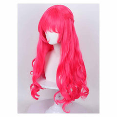 Pink Descendants: Wicked Wonderland Cosplay Wig Heat Resistant Synthetic Hair Carnival Halloween Party Props