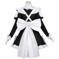 Playing Death Games to Put Food on the Table(2026) Momono Robe de Soubrette Cosplay Costume