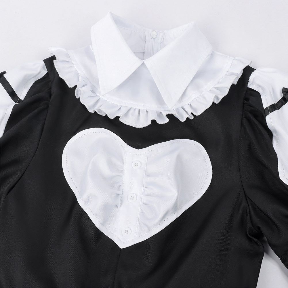Playing Death Games to Put Food on the Table(2026) Momono Robe de Soubrette Cosplay Costume