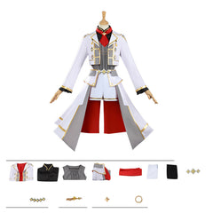 Pretty Derby Oguri Cap Tenue Blanche Cosplay Costume