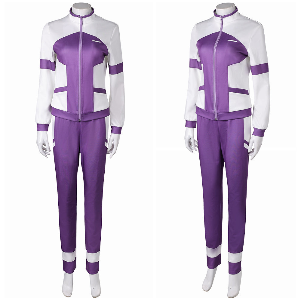 Pretty Derby(2025) Mejiro McQueen Tenue de Sport Violette Cosplay Costume