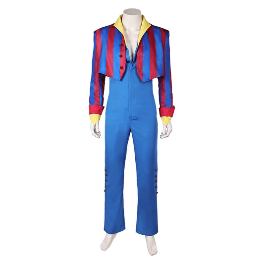 Prince Rogers Nelson 1980s Tenue Rouge et Bleue Costume Vintage