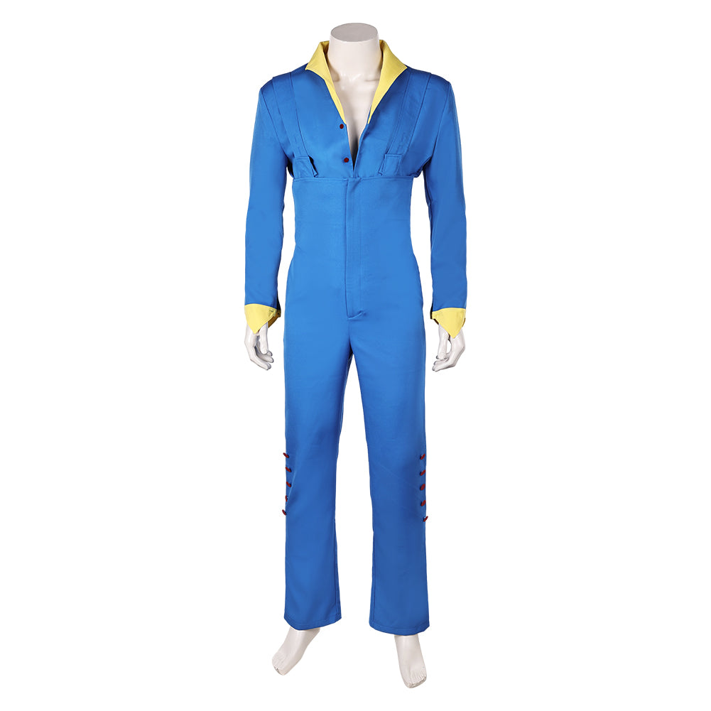 Prince Rogers Nelson 1980s Tenue Rouge et Bleue Costume Vintage
