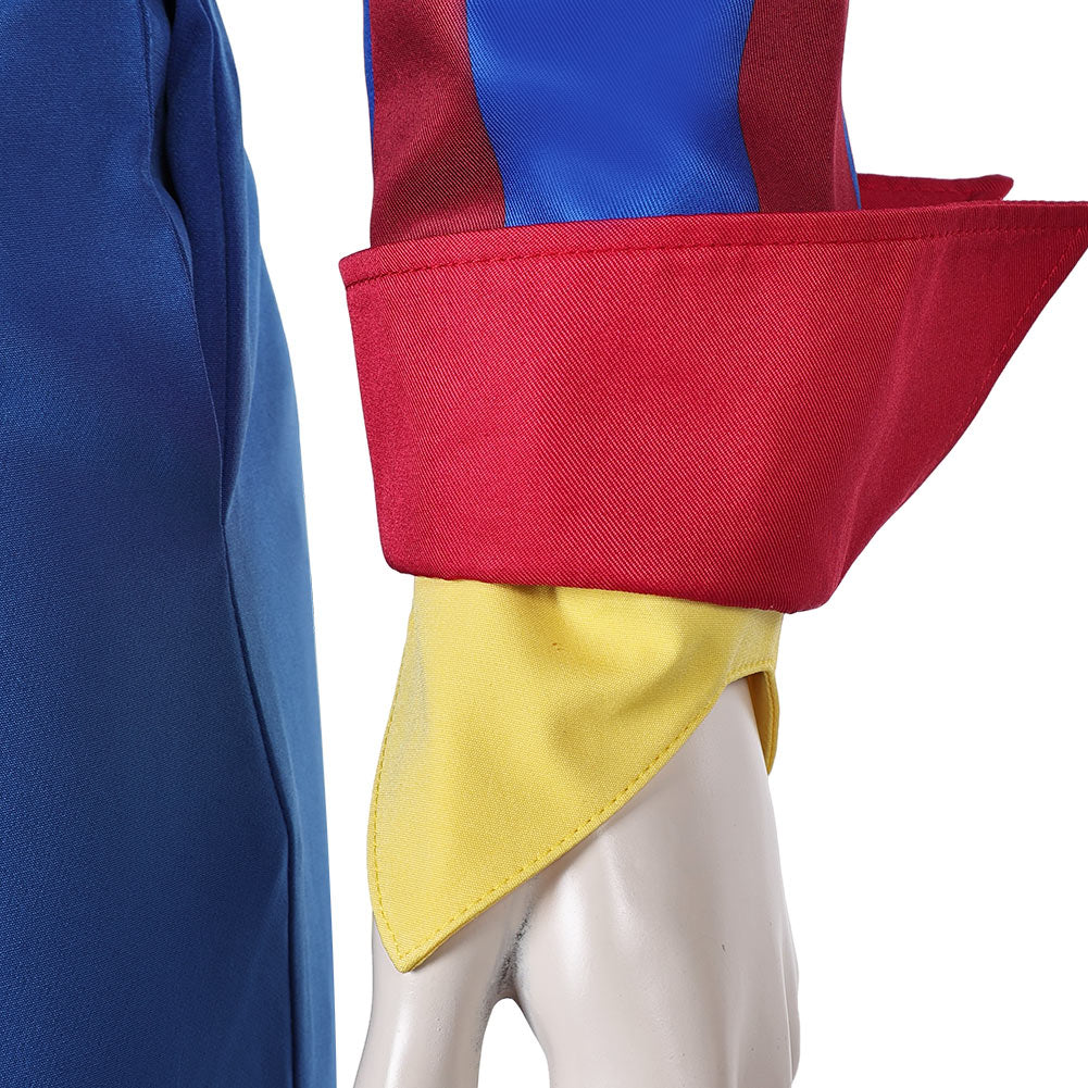 Prince Rogers Nelson 1980s Tenue Rouge et Bleue Costume Vintage