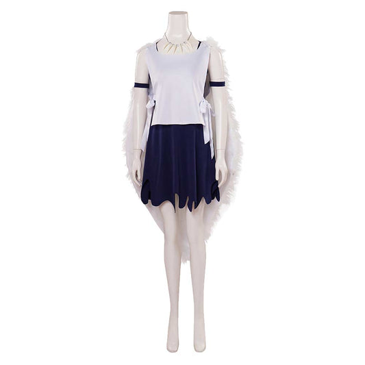 Princess Mononoke San Tenue Blanche Cosplay Costume