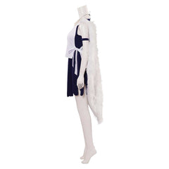 Princess Mononoke San Tenue Blanche Cosplay Costume