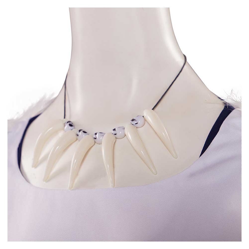 Princess Mononoke San Tenue Blanche Cosplay Costume