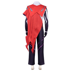 Cosplay Costume Enzo Roco Kingdom(2026) Jeu Cosplay Tenue Rouge Homme