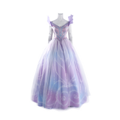 Wicked Femme Glinda Tenue Violete Cosplay Costume