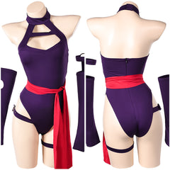Psylocke Lingerie Violet Cosplay Costume