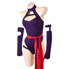 Psylocke Lingerie Violet Cosplay Costume