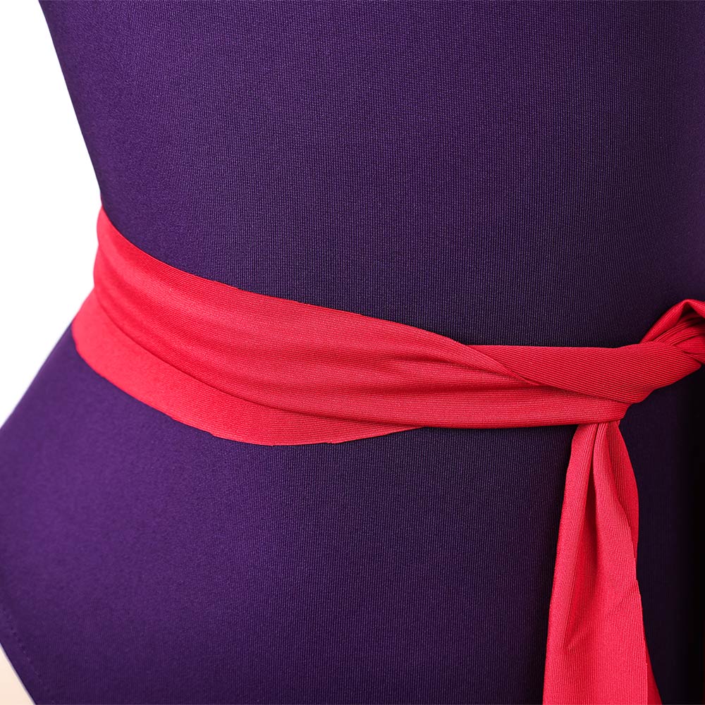 Psylocke Lingerie Violet Cosplay Costume