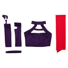 Psylocke Lingerie Violet Cosplay Costume