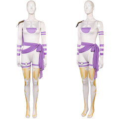 Psylocke Tenue de Phantom Purple Cosplay Costume